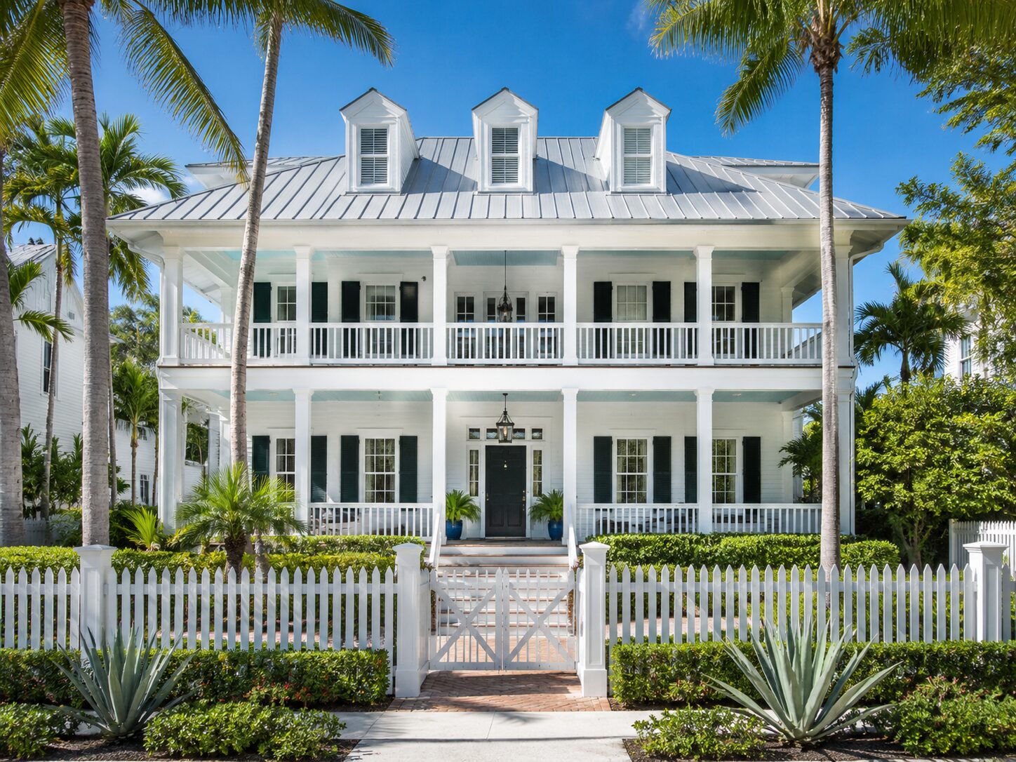 Historic metal restoration, HARC-reviewed in Truman Annex, Key West