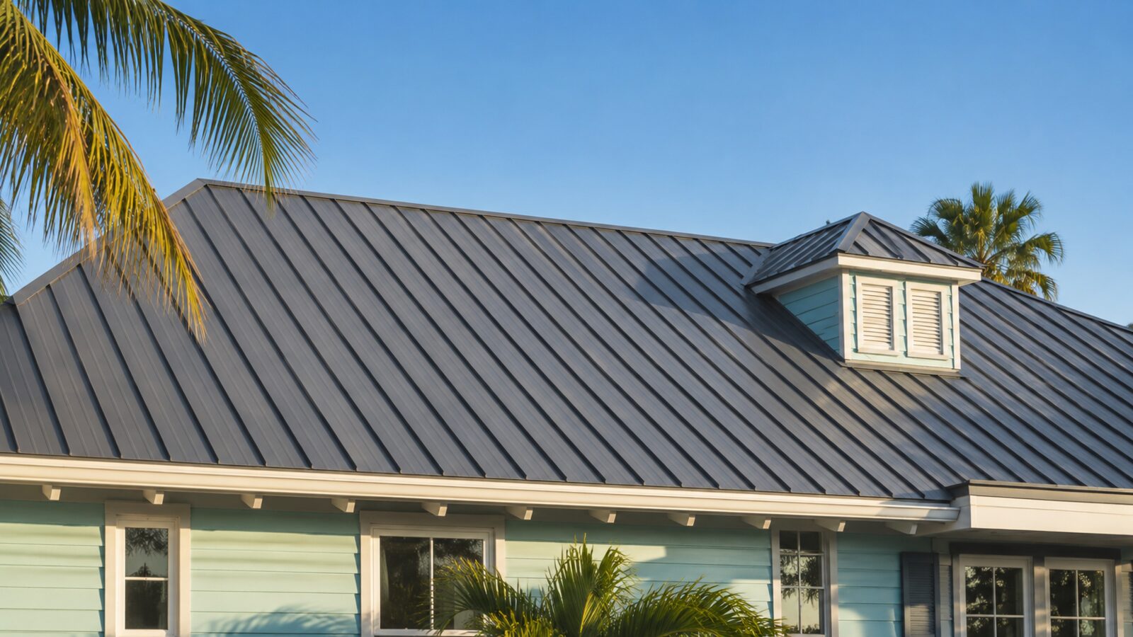 Standing seam metal roofing in Key West, FL